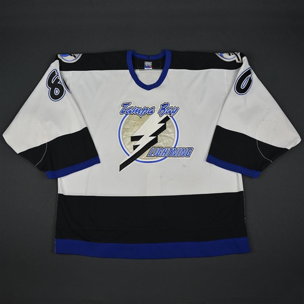 Weekes, Kevin *<br>White<br>Tampa Bay Lightning 2000-01<br>#80 Size: 58G