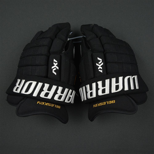 Beleskey, Matt<br>Warrior AX1 Gloves<br>Boston Bruins 2016-17<br>#39 