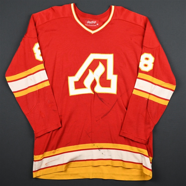 Harvey, Buster * <br>Red<br>Atlanta Flames 1974-75<br>#8 Size:48