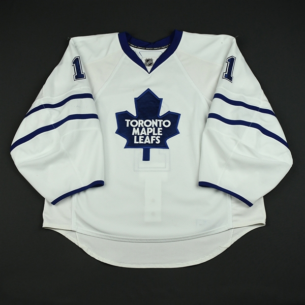 Raycroft, Andrew<br>White Set 2 (RBK 2.0)<br>Toronto Maple Leafs 2007-08<br>#1 Size: 58G