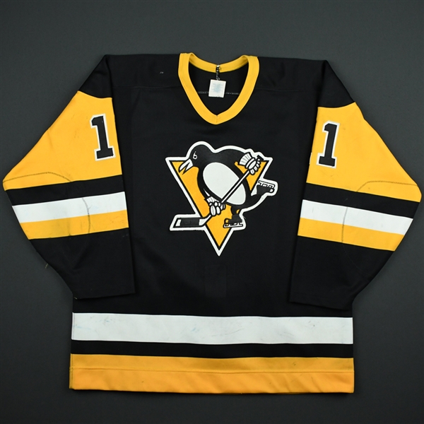 Cullen, John * <br>Black- Autographed<br>Pittsburgh Penguins 1988-89<br>#11