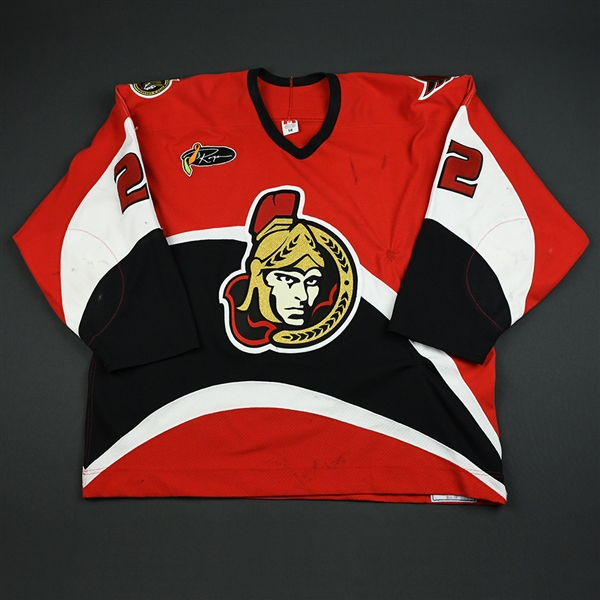 Van Allen, Shaun * <br>Red 2nd Regular Season<br>Ottawa Senators 2003-04<br>#22 Size: 58