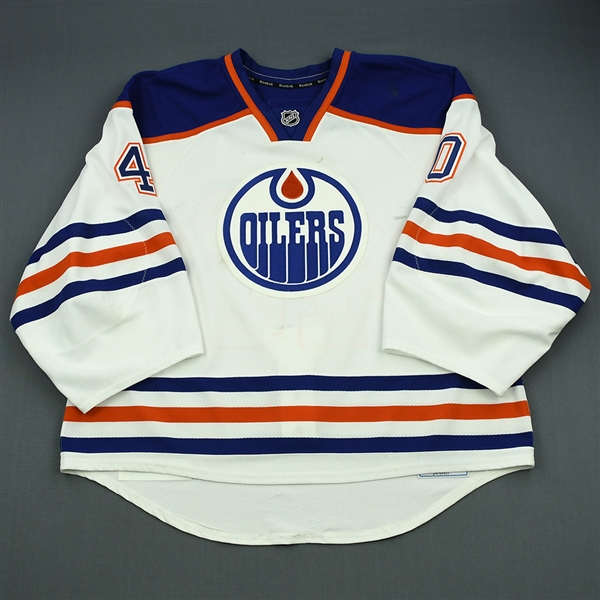 Dubnyk, Devan<br>White Retro Set 2<br>Edmonton Oilers 2012-13<br>#40 Size: 58G