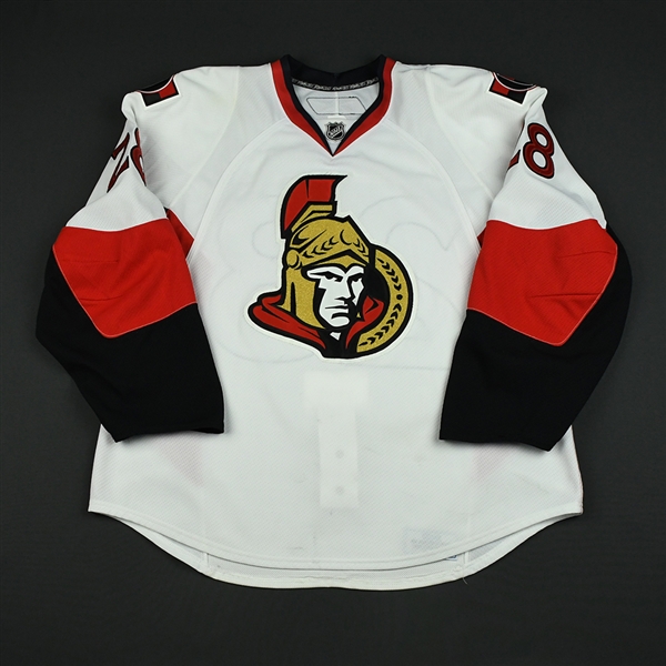 Lapointe, Martin<br>White Set 3 (RBK 2.0)<br>Ottawa Senators 2007-08<br>#28 