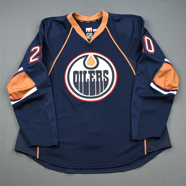 Belanger, Eric<br>Third Set 1<br>Edmonton Oilers 2011-12<br>#20 Size: 58