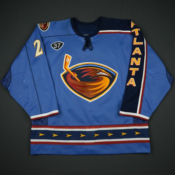 Petrovicky, Ronald * <br>Third  - Set 1- w/ Dan Snyder and Thrashers 5th Season Patch - Photo-Matched<br>Atlanta Thrashers 2003-04<br>#26 