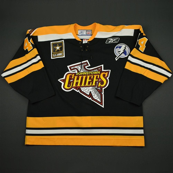 Rosehill, Jay * <br>Black<br>Johnstown Chiefs 2005-06<br>#44 Size: 58