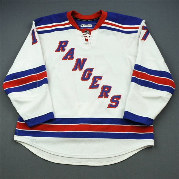 Dubinsky, Brandon * <br>White<br>New York Rangers 2011-12<br>#17