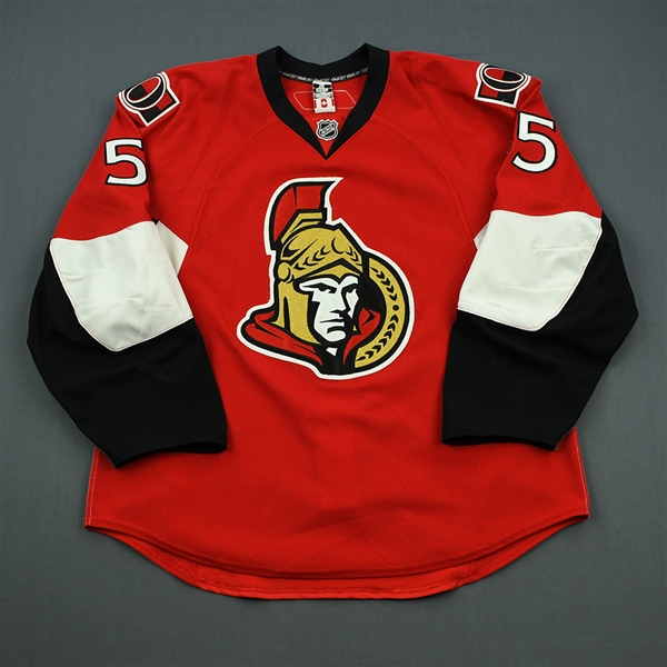 Gonchar, Sergei<br>Red Set 1<br>Ottawa Senators 2010-11<br>#55 Size: 56