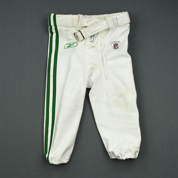 Lindley, Trevard<br>1960 White and Kelly Green Throwback Pants<br>Philadelphia Eagles 2010<br>#35 Size: 32