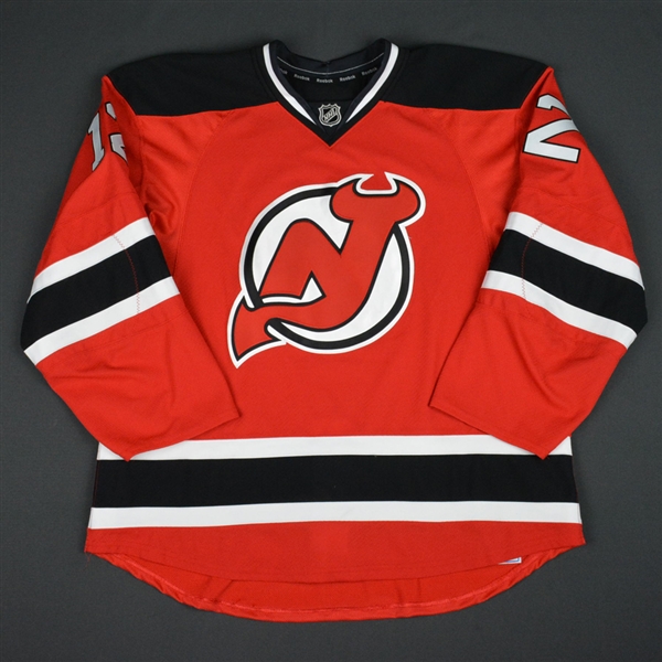 Boucher, Reid<br>Red Set 3<br>New Jersey Devils 2015-16<br>#12 Size: 56