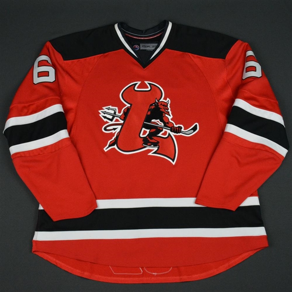 Cohen, Matt<br>Red (RBK 1.0) - CLEARANCE<br>Lowell Devils 2007-08<br>#6 Size: 56