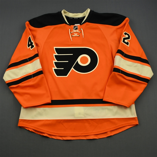 Akeson, Jason<br>Third Set 1<br>Philadelphia Flyers 2014-15<br>#42 Size: 56