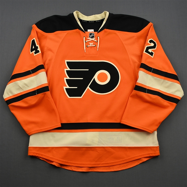 Akeson, Jason<br>Third Set 2<br>Philadelphia Flyers 2014-15<br>#42 Size: 52