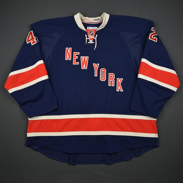 Anisimov, Artem<br>Navy Heritage<br>New York Rangers 2011-12<br>#42 Size: 58+