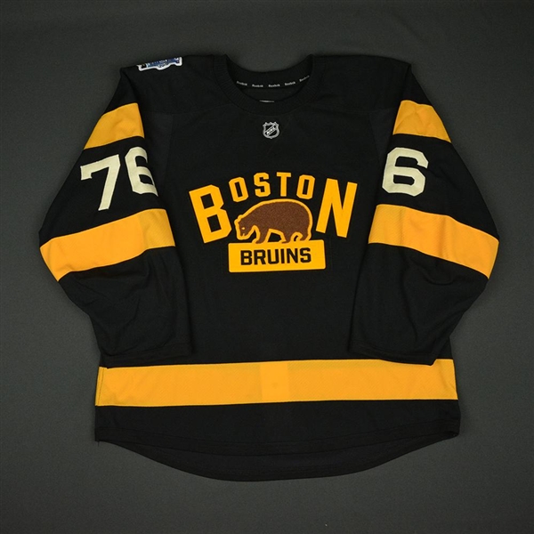 Khokhlachev, Alexander * <br>Black - Winter Classic  (Period 2)<br>Boston Bruins 2015-16<br>#76 Size: 56