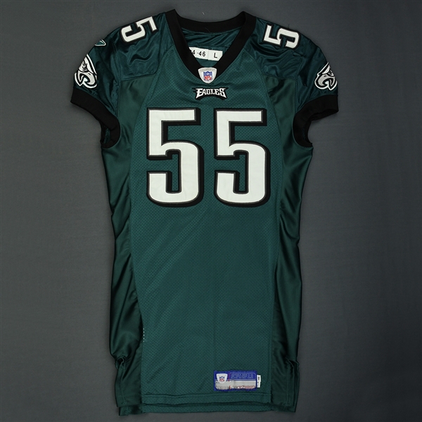 Jones, Dhani * <br>Green<br>Philadelphia Eagles 2005<br>#55 Size: 46 LINE