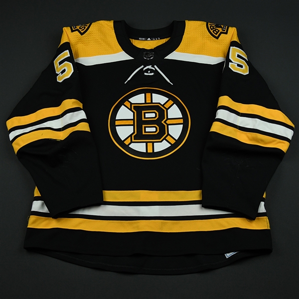 Acciari, Noel<br>Black Set 2<br>Boston Bruins 2017-18<br>#55 Size: 56