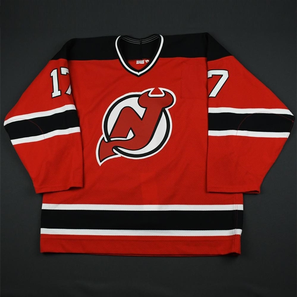 Berglund, Christian<br>Red - CLEARANCE<br>New Jersey Devils <br>#17 Size: 54