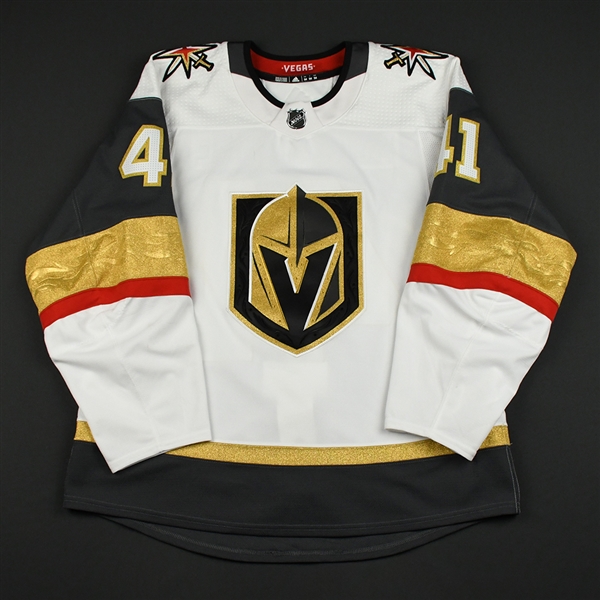 Bellemare, Pierre-Edouard<br>White Preseason Only<br>Vegas Golden Knights 2017-18<br>#41 Size: 54
