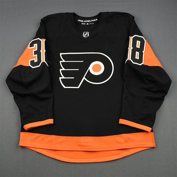 Knight, Corban<br>Third Set 2 - Game-Issued (GI)<br>Philadelphia Flyers 2018-19<br>#38 Size: 54