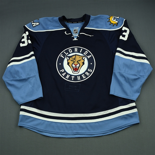 MacIntyre, Steve *<br>Blue Third - Photo-Matched<br>Florida Panthers 2009-10<br>#33 Size: 58 +