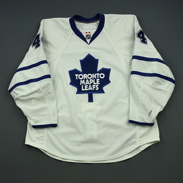 Hollweg, Ryan *<br>White Set 2<br>Toronto Maple Leafs 2008-09<br>#44 Size: 56