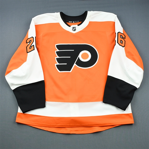 Folin, Christian<br>Orange Set 2<br>Philadelphia Flyers 2018-19<br>#26 Size: 58