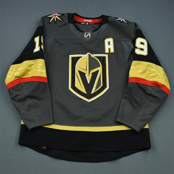 Smith, Reilly <br>Gray Set 2 w/A<br>Vegas Golden Knights 2018-19<br>#19 Size: 54