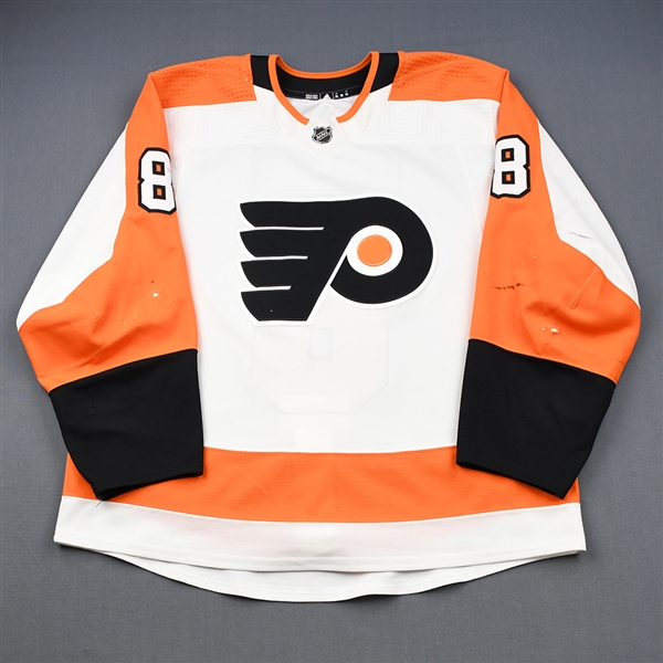 Hagg, Robert<br>White Set 2<br>Philadelphia Flyers 2018-19<br>#8 Size: 56