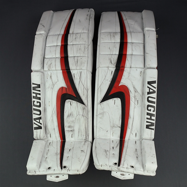 Kinkaid, Keith<br>Vaughn Leg Pads<br>New Jersey Devils 2018-19<br># 