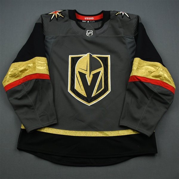 Blank - No Name or Number<br>Gray - (Adidas adizero) - CLEARANCE<br>Vegas Golden Knights <br> Size: 52