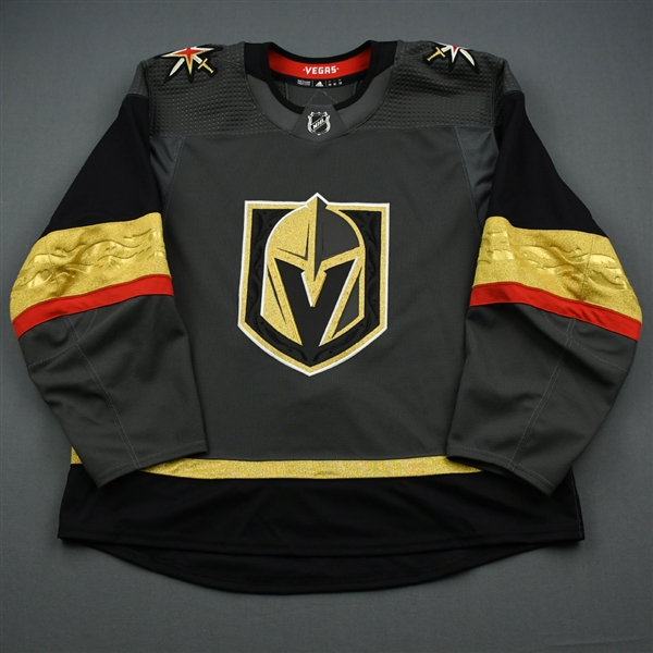 Blank - No Name or Number<br>Gray - (Adidas adizero) - CLEARANCE<br>Vegas Golden Knights <br> Size: 56