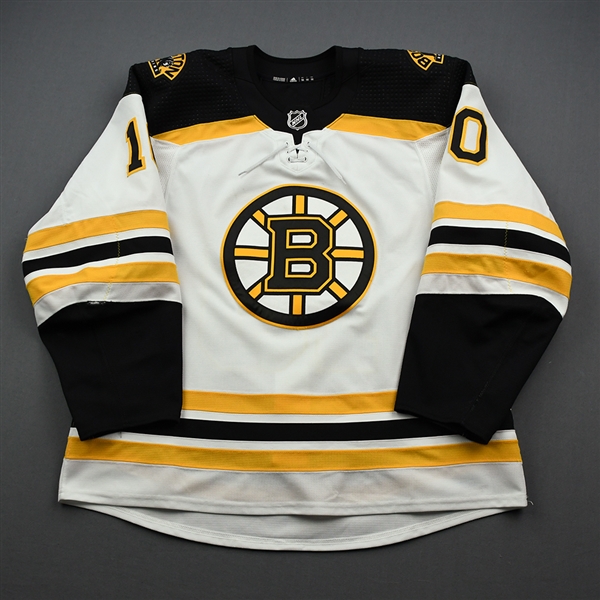 Bjork, Anders<br>White Set 1 <br>Boston Bruins 2019-20<br>#10 Size: 56