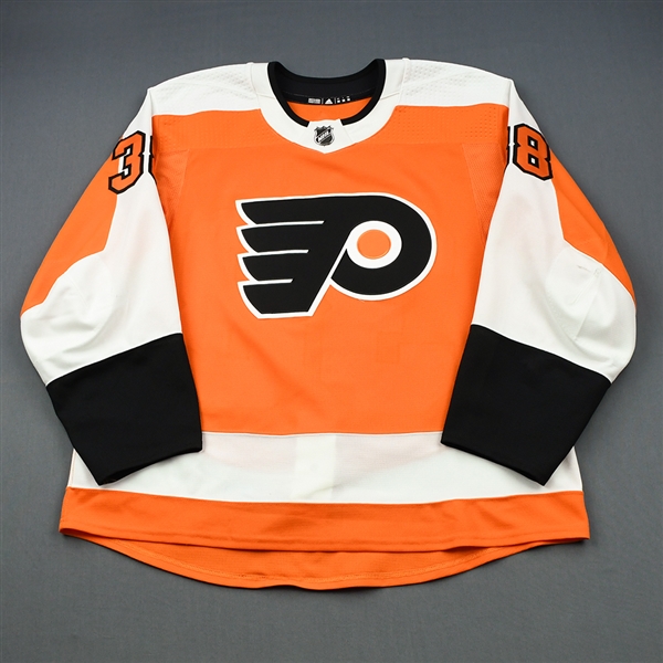 Hartman, Ryan<br>Orange Set 3<br>Philadelphia Flyers 2018-19<br>#38 Size: 56
