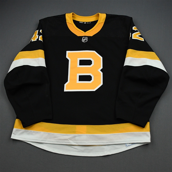 Backes, David<br>Third Set 1<br>Boston Bruins 2019-20<br>#42 Size: 56
