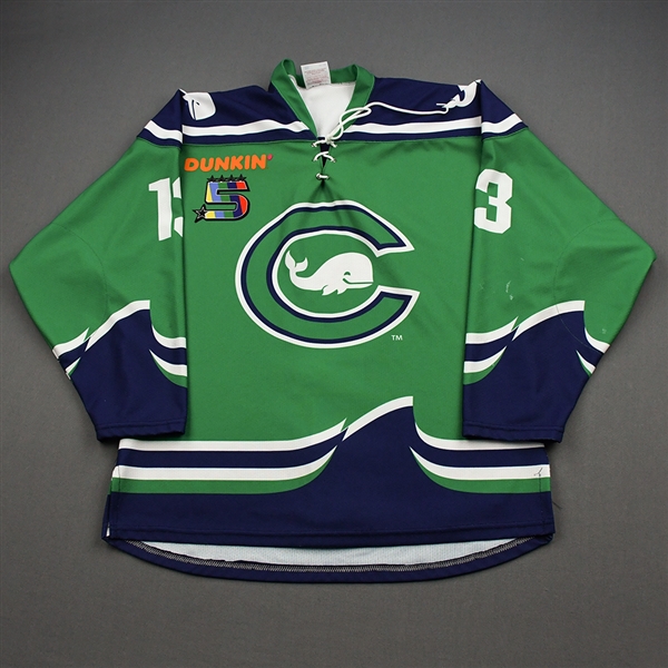 LaCombe, Allie (No Name on Back)<br>Green Set 1<br>Connecticut Whale 2019-20<br>#13 Size: MD