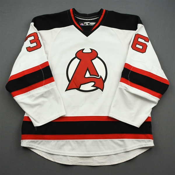 NOBR (Name on Back Removed) *<br>White<br>Albany Devils 2016-17<br>#36 Size: 56