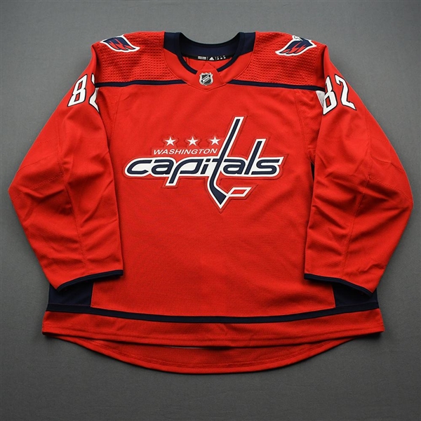 Bailey, Casey<br>Red Set 1 - Game-Issued (GI)<br>Washington Capitals 2019-20<br>#82 Size: 58
