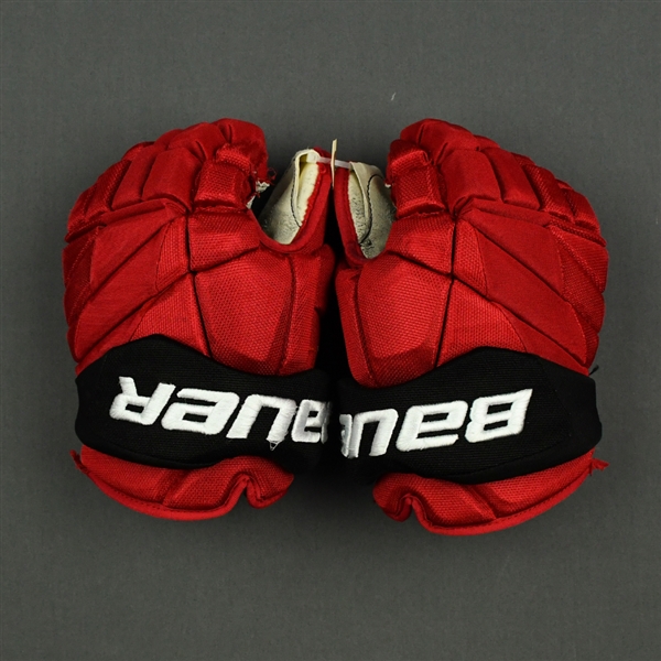 Boqvist, Jesper<br>Bauer Vapor 1X Lite Gloves<br>New Jersey Devils 2020-21<br># Size: 13"