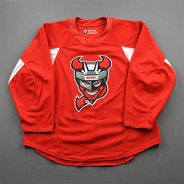 CCM<br>Red CCM Practice Jersey - CLEARANCE<br>Binghamton Devils<br># Size: 56