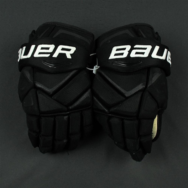 Bjork, Anders<br>Bauer Vapor 1X Gloves - NHL Debut<br>Boston Bruins 2017-18<br>#10 Size: 14"