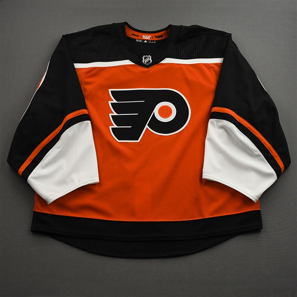 Blank, No Name Or Number<br>Orange Reverse Retro Blank - CLEARANCE<br>Philadelphia Flyers 2020-21<br> Size: 58G