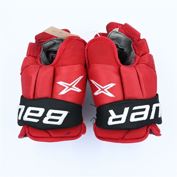 Boqvist, Jesper<br>Bauer Vapor 2X Gloves<br>New Jersey Devils 2022-23<br>#70 Size: 13"