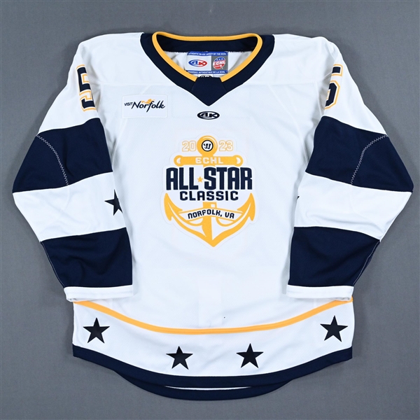 Myer, Gordi *<br>Western Conference White Set 2 -  Autographed<br>ECHL All-Star 2022-23<br>#15 Size: 54