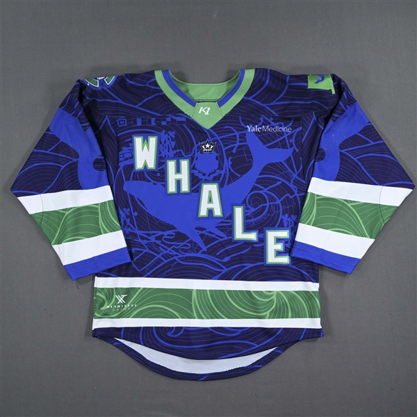 Blank, No Name Or Number<br>"Dark Seas" Third Set 1 - Game-Issued (GI) - CLEARANCE<br>Connecticut Whale 2022-23<br> Size: SM