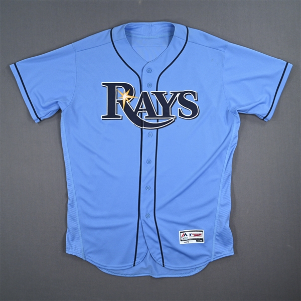 Snell, Blake *<br>Blue - Game-Issued (GI) - Clearance<br>Tampa Bay Rays 2018<br>#4 Size: 48
