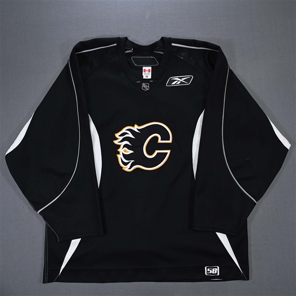 Iginla, Jarome *<br>Black Practice Jersey<br>Calgary Flames 2006-07<br>#12 Size: 58