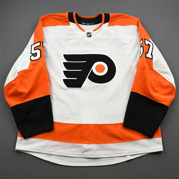 Allison, Wade<br>White Set 1<br>Philadelphia Flyers 2020-21<br>#57 Size: 56