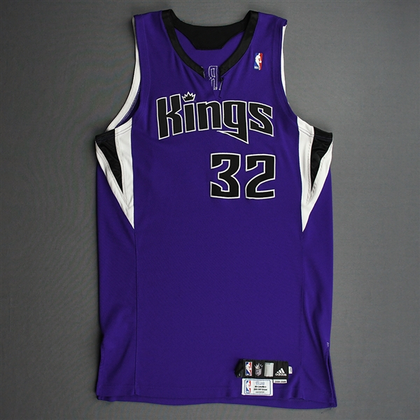 Garcia, Francisco<br>Purple Regular Season<br>Sacramento Kings 2008-09<br>#32 Size: 48+4